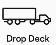 drop deck truck